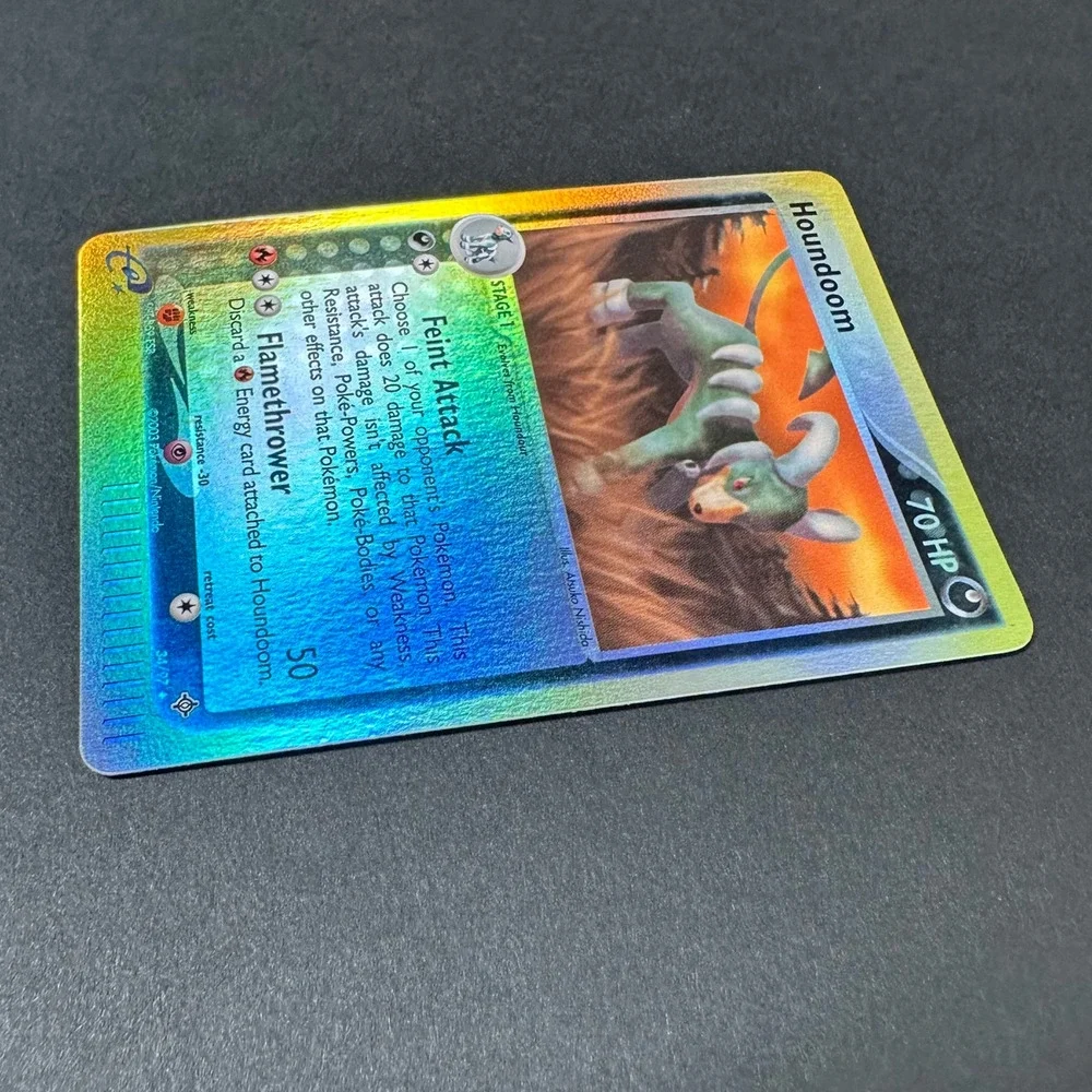 Pokemon TCG Houndoom EX Dragon 34/97 Uncommon Reverse Holo NM/LP